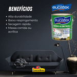 Tinta Acrílica Gesso Branco Eucatex 3,6L