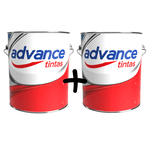 Kit Esmalte Epóxi Branco 3,6L + Parte B | Uso em Água Potável - ADVANCE