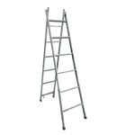 Escada 10 Degraus Extensiva Aço - PLASMAR