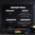 Tinta Acrílica Fosca Econômica 3,6 Litros - EUCATEX - PEG & PINTE