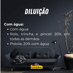 Tinta Acrílica Fosca Econômica 3,6 Litros - EUCATEX - PEG & PINTE