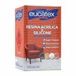 Resina Brilhante Incolor Base Solvente Eucatex 18L 