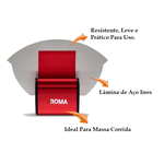 Desempenadeira Aço Inox Pro 16x10cm - ROMA