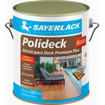 Verniz Semi brilho Natural 3,6L Polideck - Sayerlack
