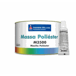 KIT Massa Poliéster M3500 750g + Catalisador 36g - LAZZURIL SHERWIN WILLIAMS