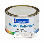 KIT Massa Poliéster M3500 750g + Catalisador 36g - LAZZURIL SHERWIN WILLIAMS