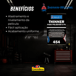 Thinner para Poliéster e Pu 454 - 5 Litros - LAZZURIL