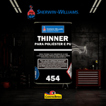 Thinner para Poliéster e Pu 454 - 5 Litros - LAZZURIL