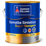 Esmalte Sintético Brilhante Prêmium 3,6 Litros - SHERWIN WILLIAMS - SECAGEM RÁPIDA 