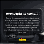 Tinta Acrílica Gesso Branco Eucatex 18L