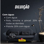 Tinta Acrílica Fosca Branca 18 Litros - Eucatex Super Pró Standard