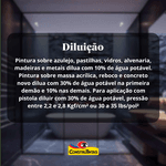 Esmalte Acetinado Branco 3,6 Litros - MULTISSUPERFÍCIES - SUVINIL