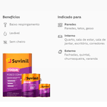 Tinta Acrílica Fosca Prêmium Branco 900ml - TOQUE FOSCO COMPLETO - SUVINIL