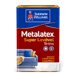 Tinta Acrílica Semibrilho Premium 18 Litros - SHERWIN WILLIAMS - METALATEX - BRILHO PERFEITO 