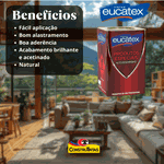 Verniz Brilhante Natural Maritimo 18 litros - Eucatex