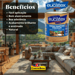 Verniz Brilhante Natural Maritimo Eucatex 3,6L 
