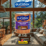 Verniz Tingidor Brilhante Mogno Eucatex 3,6L