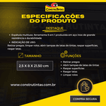 Espátula Aço Inox Multiuso c/cabo - ROMA 2030