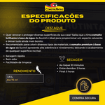 Esmalte Sintético Brilhante Prêmium Base Água 3,6 Litros - COR & PROTEÇÃO - SUVINIL 