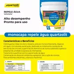 Repele Água Hidrofugante 18 Litros - QUARTZOLIT