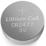 Bateria CR 2477 3V Lithium