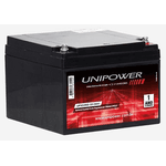 Bateria Estacionária 12V 26Ah UP12260 VRLA UNIPOWER