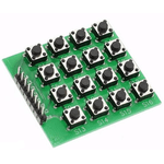 Módulo Teclado Matriz 4x4 MCU 16 Teclas