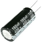 Capacitor Eletrolítico 180uF / 400V