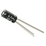 Capacitor Eletrolítico 4,7uF / 50V