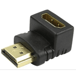 Adaptador HDMI Macho para HDMI Fêmea 90 Graus