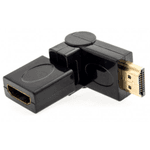 Adaptador HDMI Macho para HDMI Fêmea Articulável