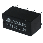 Relê 12V 8 Terminais - 2NA e 2NF - HJR1-2C L-12V