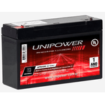 Bateria Estacionária 6V 12Ah UP6120 VRLA UNIPOWER