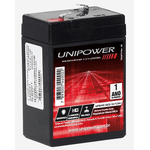 Bateria Estacionária 6V 4,5Ah UP645SEG VRLA UNIPOWER