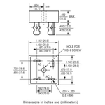 Ponte Retificadora KBPC3510 1000V 35A