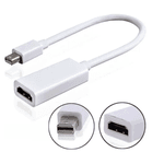 Cabo Adaptador Mini Display Port Macho para Hdmi Fêmea