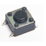 Chave Táctil 6x6x5mm 4 Terminais SMD