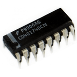 Circuito Integrado CD40174 CMOS Flip-Flop D