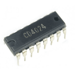 Circuito integrado CD4024 7 Stage Ripple Carry Binary Counter