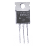 Transistor IRF540 Mosfet Canal N