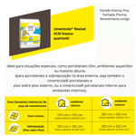 ARGAMASSA AC3 BRANCA 20KG QUARTZOLI