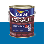 ESMALTE CORALIT ULTRA AZUL FRANCA ALTO BRILHO 3,6L
