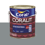 ESMALTE CORALIT ULTRA CINZA ESCURO ALTO BRILHO 3,6L