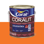 ESMALTE CORALIT ULTRA LARANJA ALTO BRILHO 3,6L