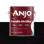 ANJO ESMALTE METALICO PRETO 3,6L