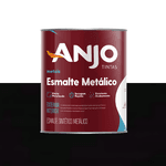 ANJO ESMALTE METALICO PRETO 0,9L