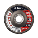 DISCO ABRASIVO FLAP 115MM G120 ZIRCONIA ATLAS