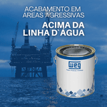 WEG TINTA W-THANE HPA 501 R BRANCO N9,5 3,08L