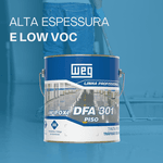 WEG DFA 301 W-POXI CINZA CLARO MUNSELL N6,5 2,88L - PARTE A*