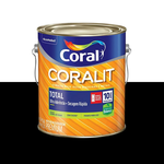 CORALIT TOTAL PRETO FOSCO 3,6L BASE ÁGUA (ZERO)